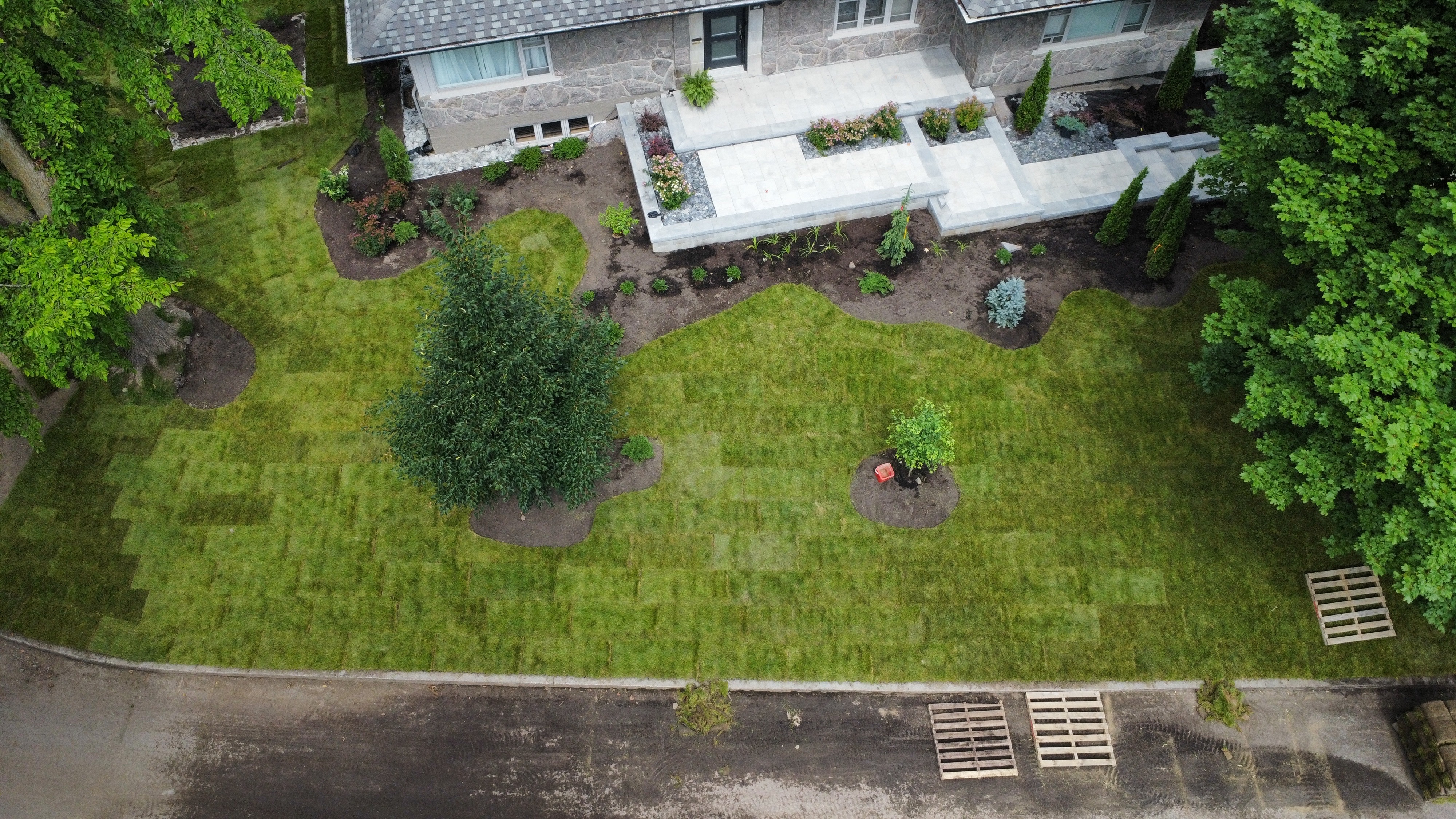 Drone photo de terrain